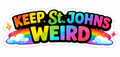 Keep St. Johns Weird Sticker