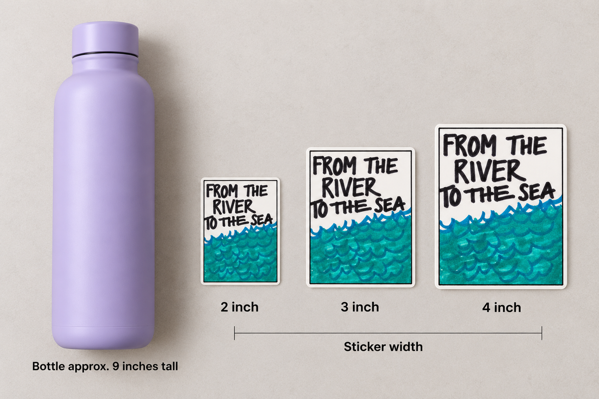 From the River to the Sea Sticker