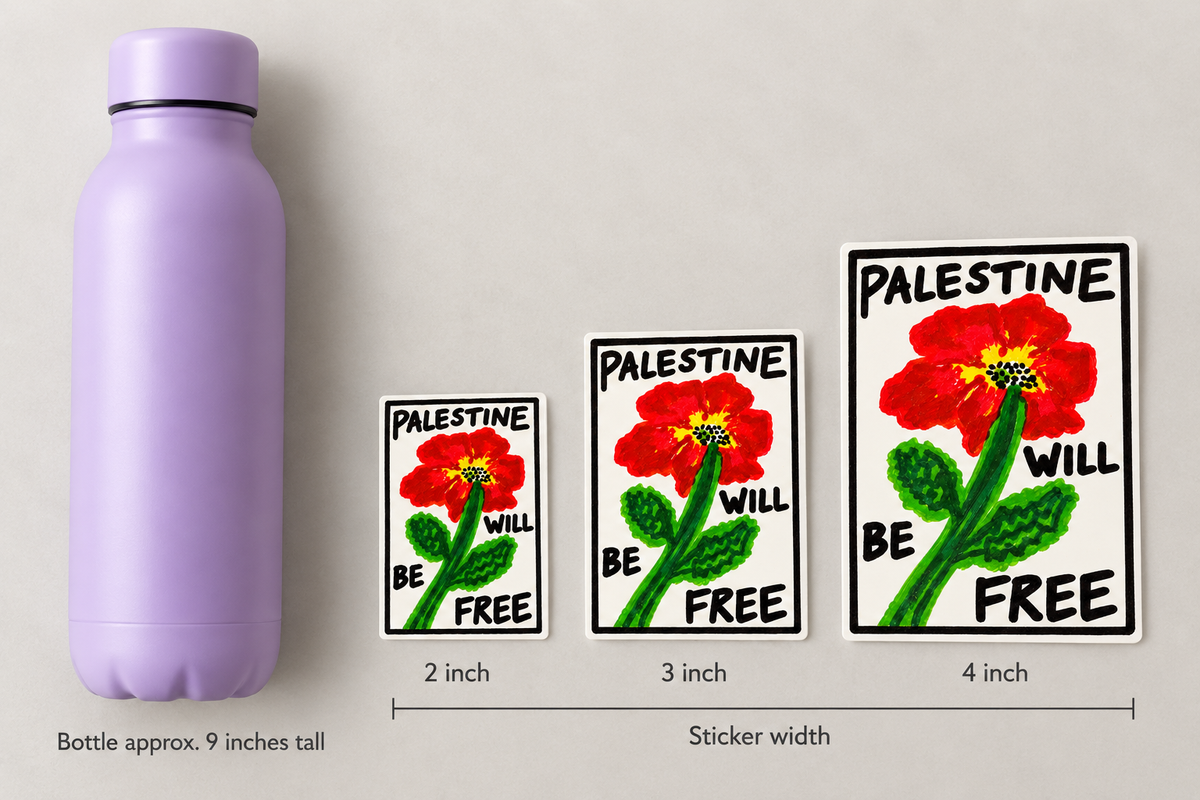 Palestine Will Be Free Sticker