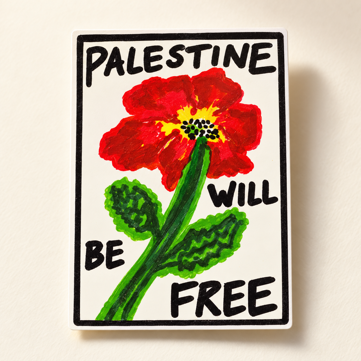 Palestine Will Be Free Sticker
